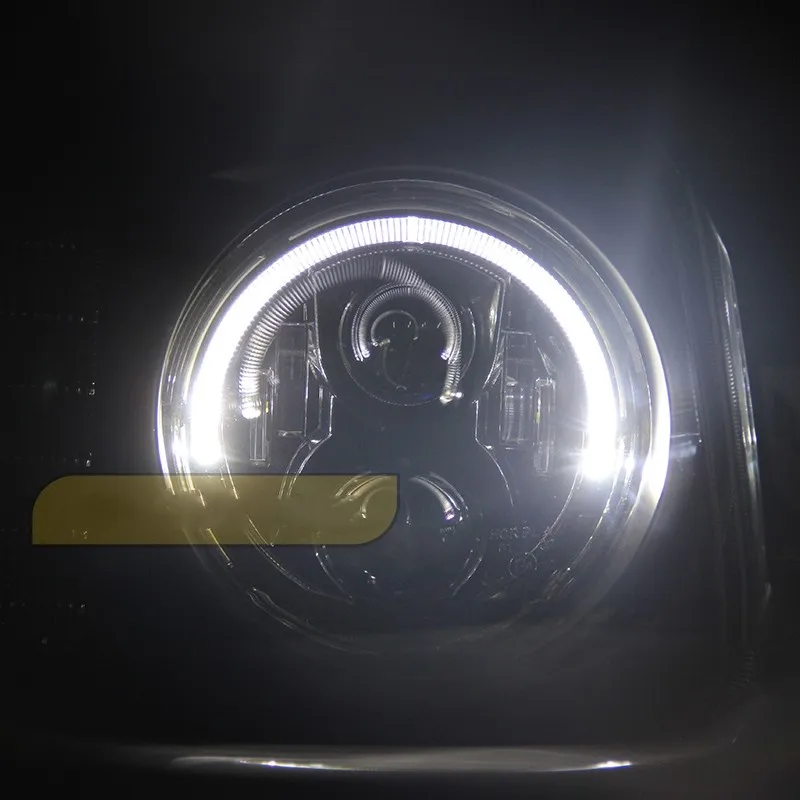 Автомобильный Стайлинг светодиодные фары для Suzuki Jimny JB43 внедорожные низкие/высокие автомобильные огни ангельские глазки сигнальные огни с объективом