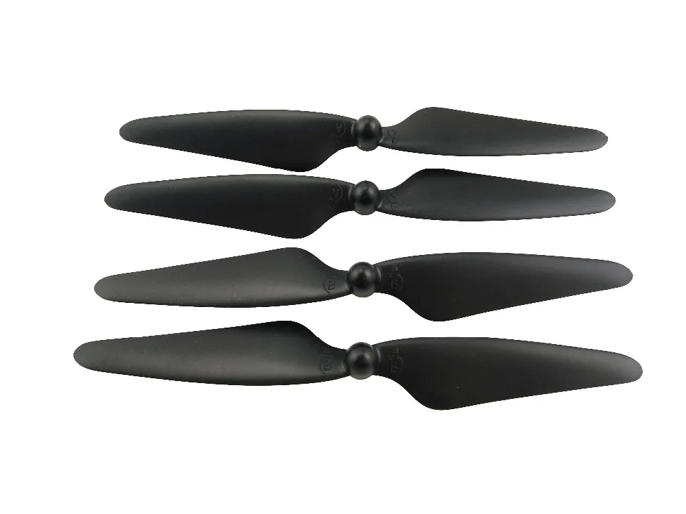 2 Pairs CW/CCW Blades parts for Hubsan H501S H501A H501C H501M W pro MJX B3 B3H BUGS 3H F17 F100 RC helicopter Black | Игрушки и хобби
