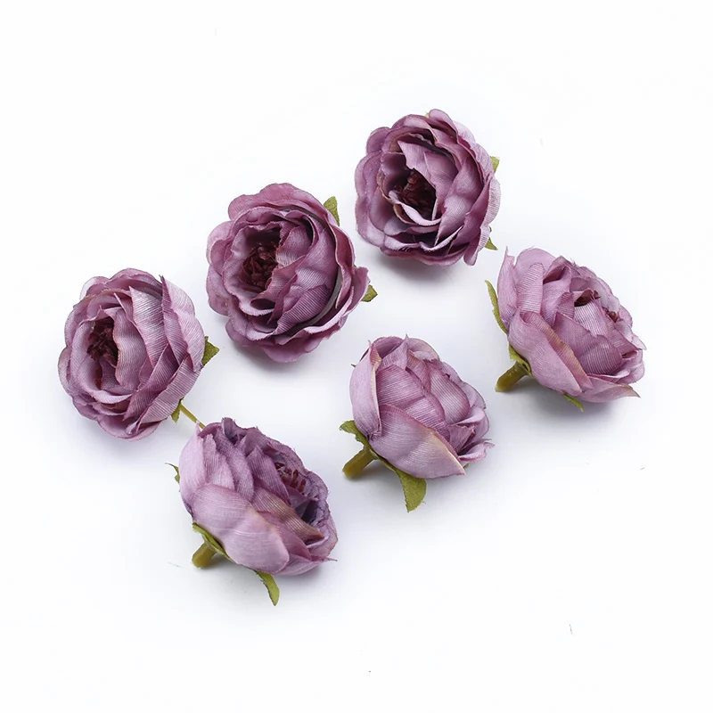 8 5pcs Autumn decoration diy christmas Garlands silk rose fake plants home wedding bridal accessories clearance artificial flowers - Цвет: 8