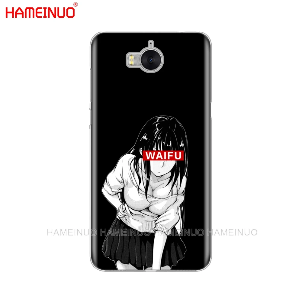 43348 HAMEINUO Sugoi семпай аниме waifu Чехол для мобильного телефона чехол для huawei honor 3C 4X 4C 5C 5X6 7 Y3 Y6 Y5 2 II Y560 - Цвет: 43348