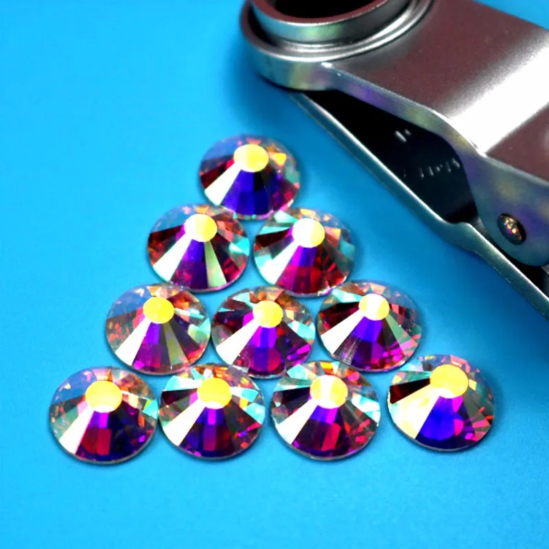 Высокое качество ss4 1440 шт./упак. stalab strass Камни Дизайн ногтей глиттер Flatback горный