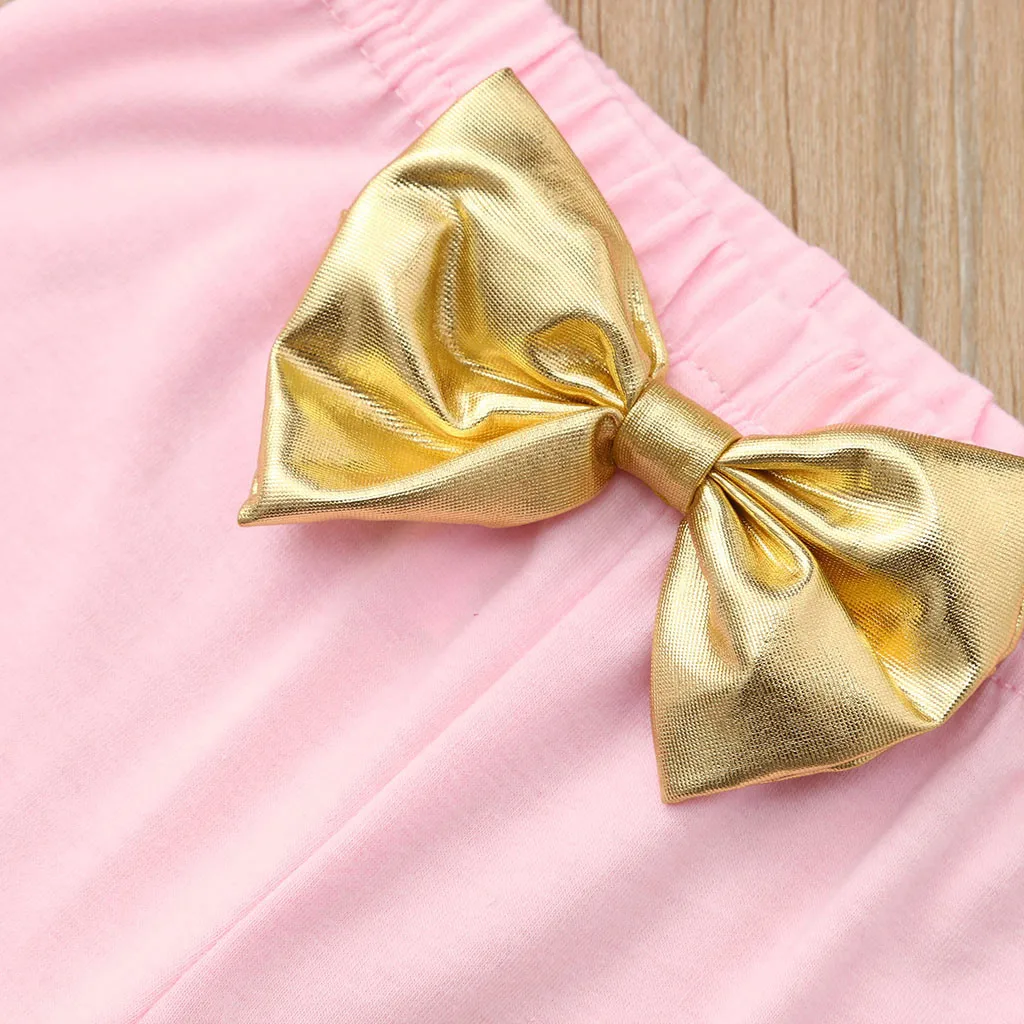 2019 ARLONEET NEWEST lovely baby girls 3Pcs Infant Baby Girls Letter Birthday Print Tops T-shirt Pants Outfits Set Z0214 |