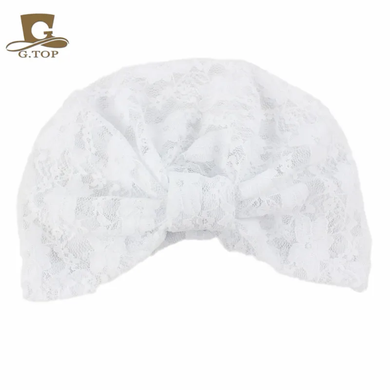 Новый милый кружевной тюрбан для девочек детская шляпа с капюшоном в индийском