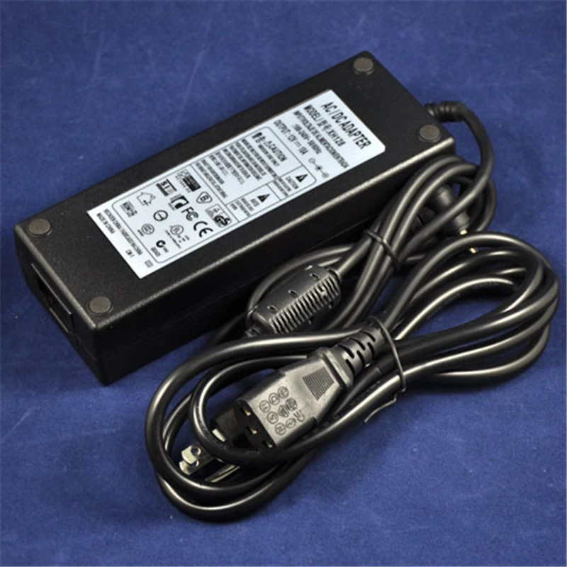 AC110V 220V вход DC5V 12V 24V Выход Черный корпус настольный с помощью внутреннего