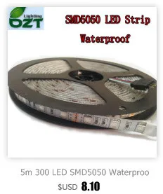 Цветная(RGB) Светодиодные ленты 5 м 300 светодиодный 3528 SMD Водонепроницаемый 24Key ИК-пульт дистанционного управления 12V 2A Мощность адаптер гибкий светильник светодиодный ленты лампы