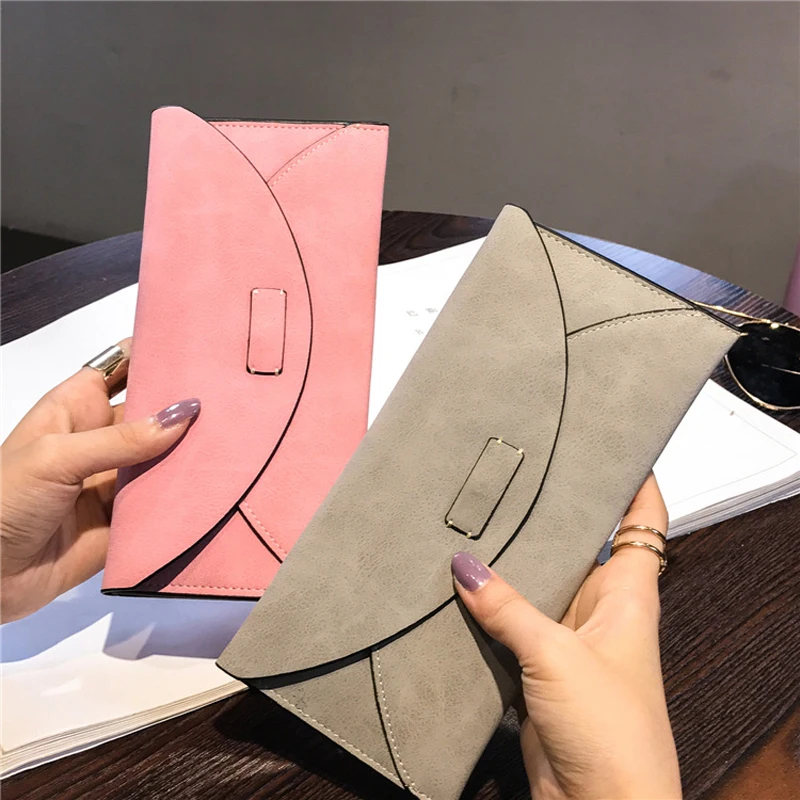 Подарочный кошелек BLEVOLO для конверта винтажные женские кошельки на застежке