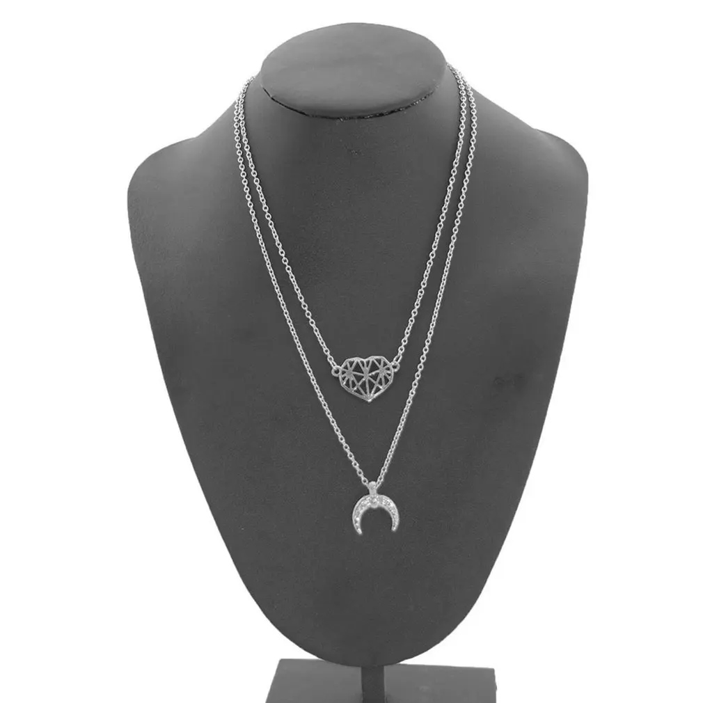 2019 колье ожерелье для женщин Длинная Луна кисточкой подвеска цепочка Чокеры