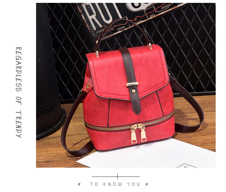 WERAIMJX кожаный рюкзак, модный, новейший, Mochila Feminina, Большая вместительная сумка для школьниц, рюкзак Mochilas Mujer MJ245