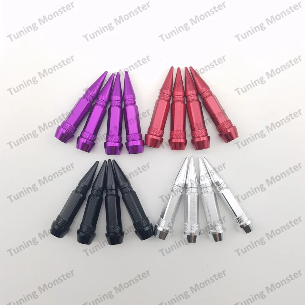 Универсальный кованый Алюминиевый клапан для автомобильных шин тюнинг Monster 4