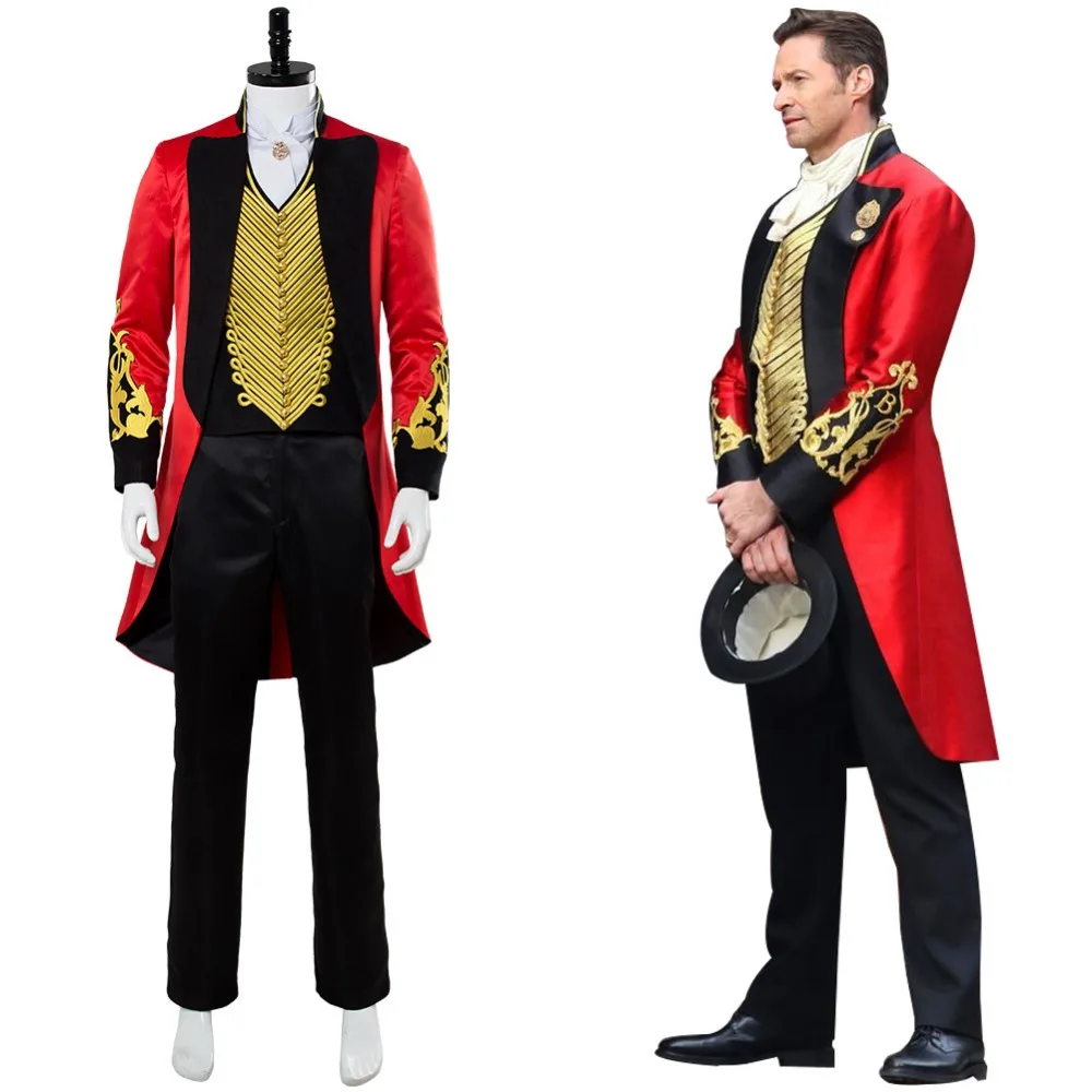 The Greatest Showman P.T. Костюм для косплея barum одежда взрослых мужчин и женщин полный