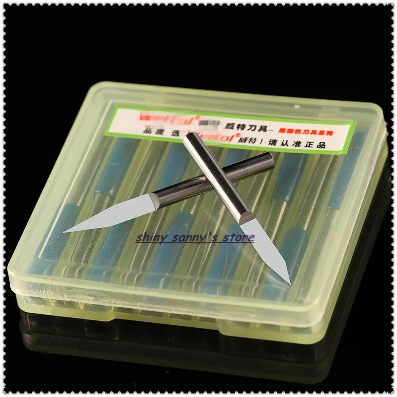 PAWZYQ Фрезы для гравирования из вольфрам стали 10 шт