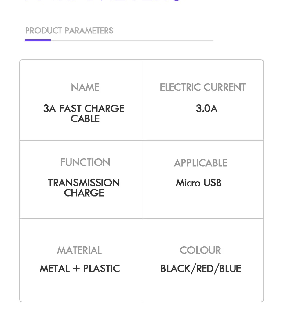 H& A Micro USB кабель быстрой зарядки Кабель зарядного устройства микро-usb для samsung A7 Xiaomi Redmi Note 5 Android кабели для мобильных телефонов