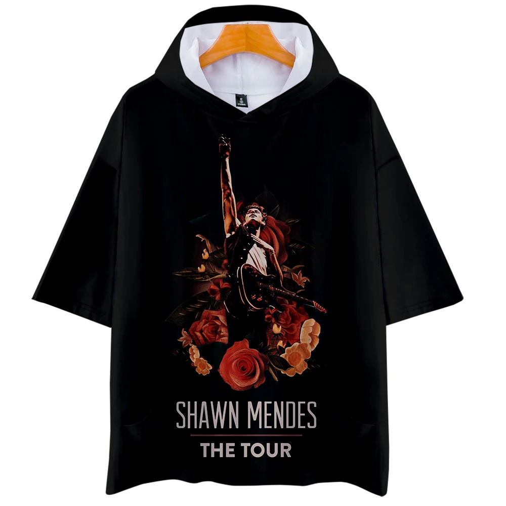 Новинка Мужская/Женская модная Толстовка Shawn Mendes с капюшоном и принтом кавайная