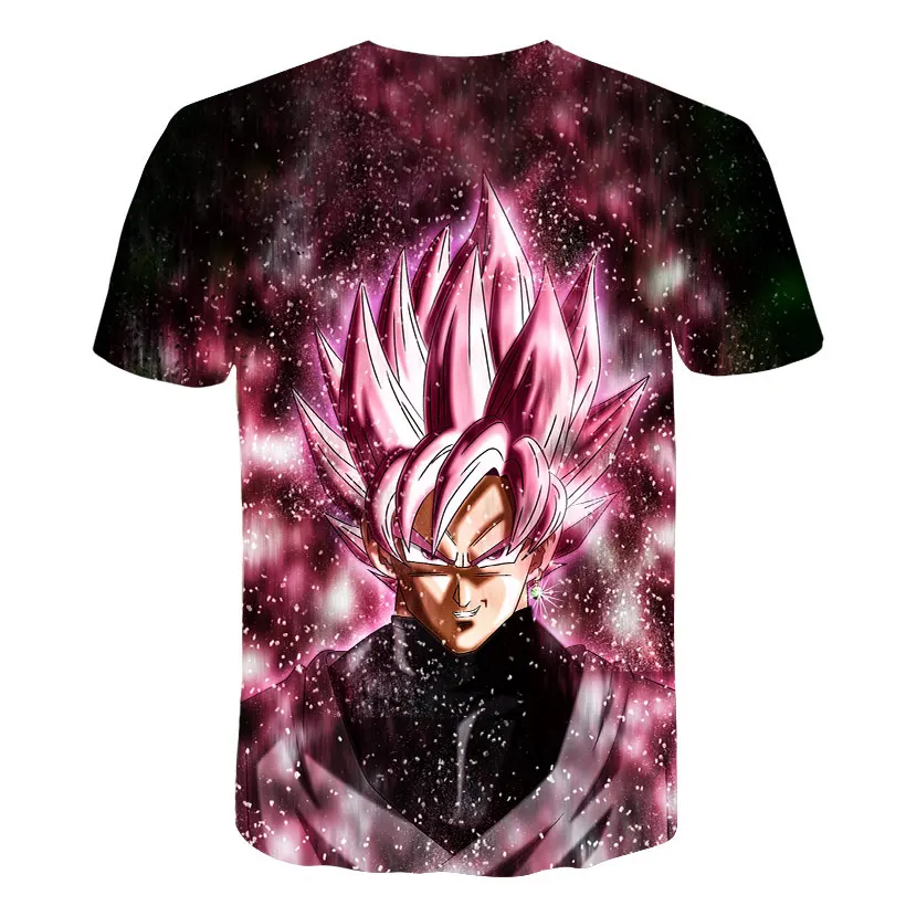 2018 аниме Dragon Ball Z футболка Супер saiyan Гоку Драконий мяч футболки унисекс все