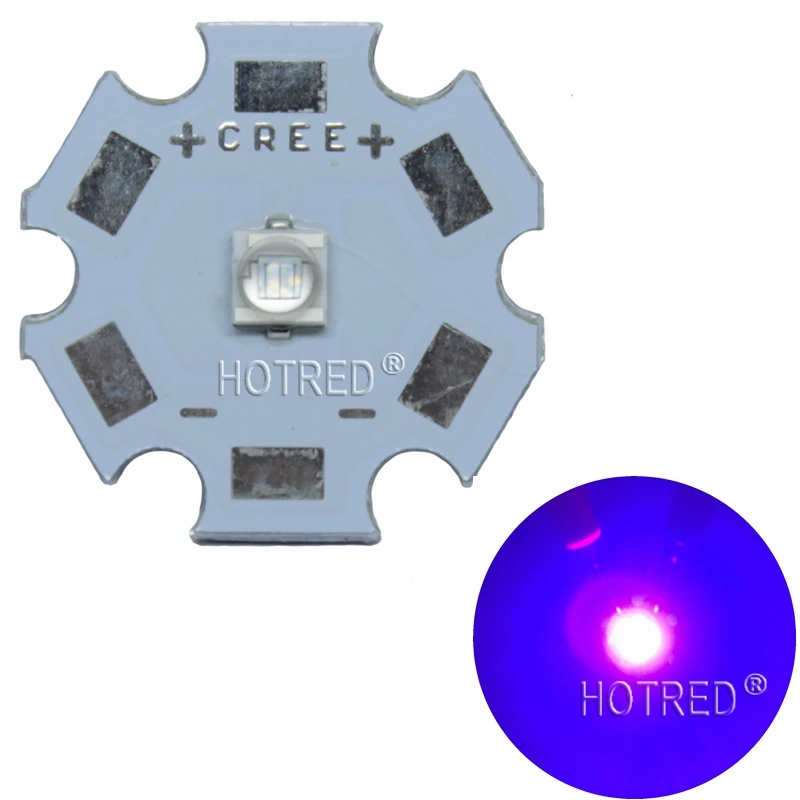 10 шт. 3 Вт 3535 высокое Мощность светодиодный UV светильник чип 365nm 385nm 395nm 420nm эмиттер