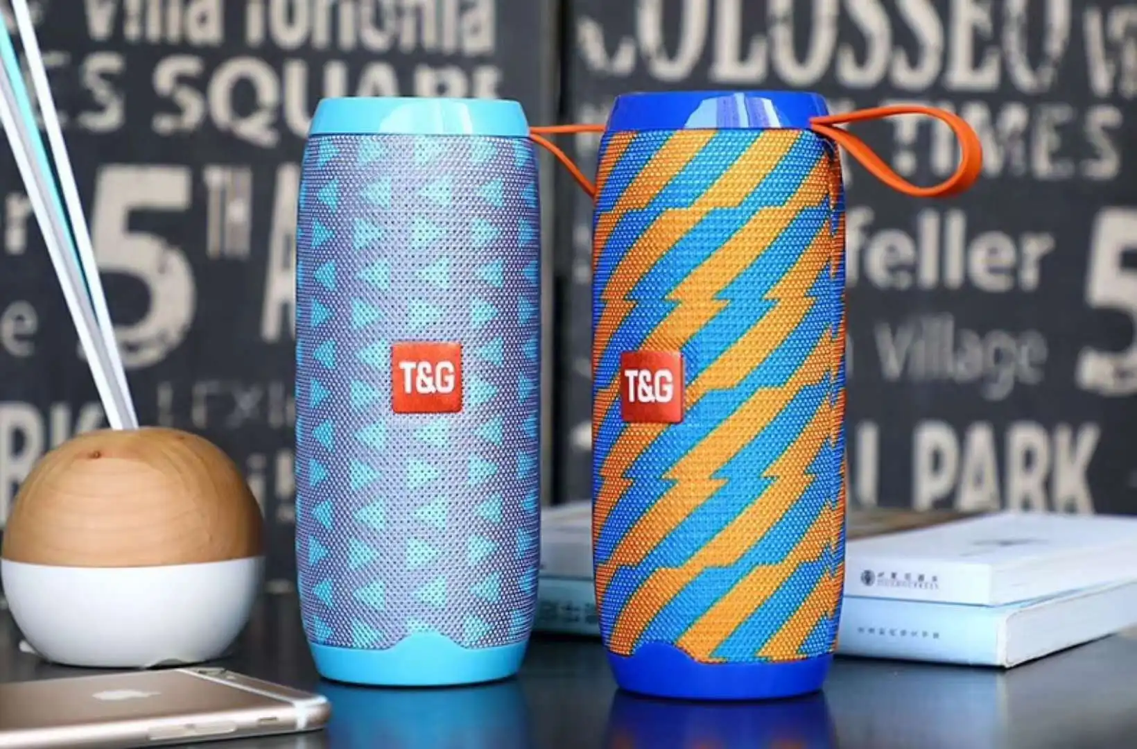 Bluetooth уличный водонепроницаемый портативный беспроводной динамик с поддержкой TF