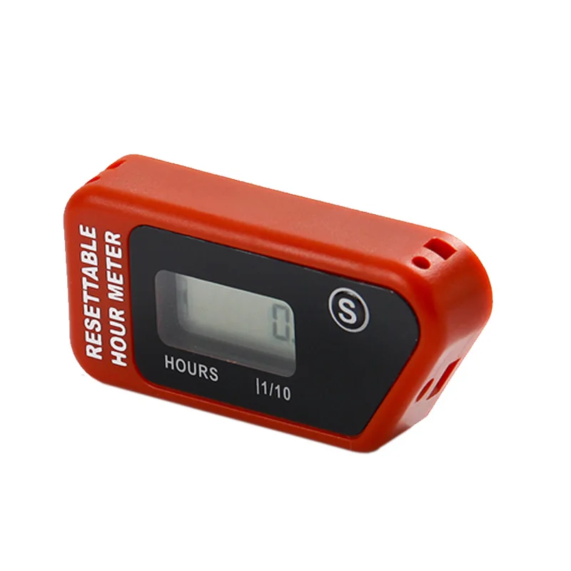 Водонепроницаемый Индуктивный цифровой счетчик часов для мотоциклов