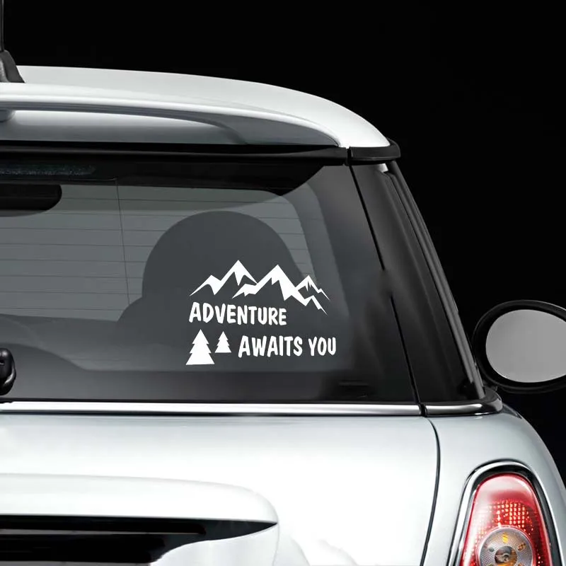 Виниловая наклейка на автомобиль горные приключения|decals car|car autovinyl stickers |