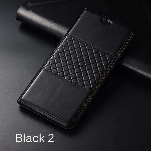 black 2 Чехол для samsung Galaxy A9 KEZiHOME, Клетчатый Стиль, натуральная кожа, флип-кошелек, чехол для samsung A9s A9200, чехол для телефона s - Цвет: black 2