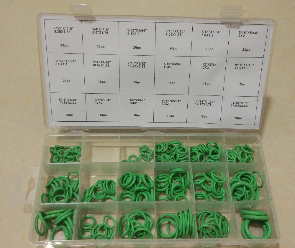 270 шт резиновое уплотнительное кольцо шайба уплотнение Водонепроницаемость