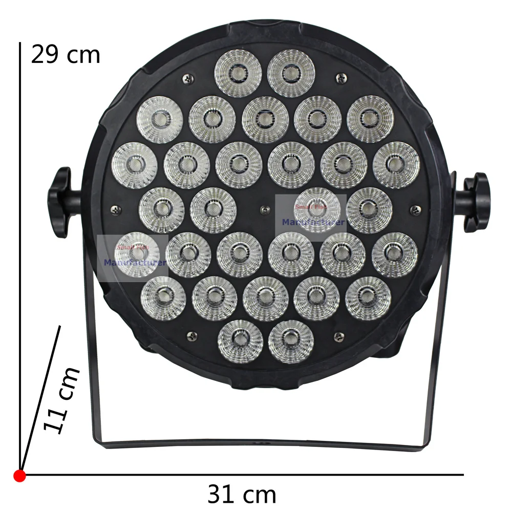 1 шт. светодиодный просветильник Тор из алюминиевого сплава 30 х10 Вт|led par light|par can