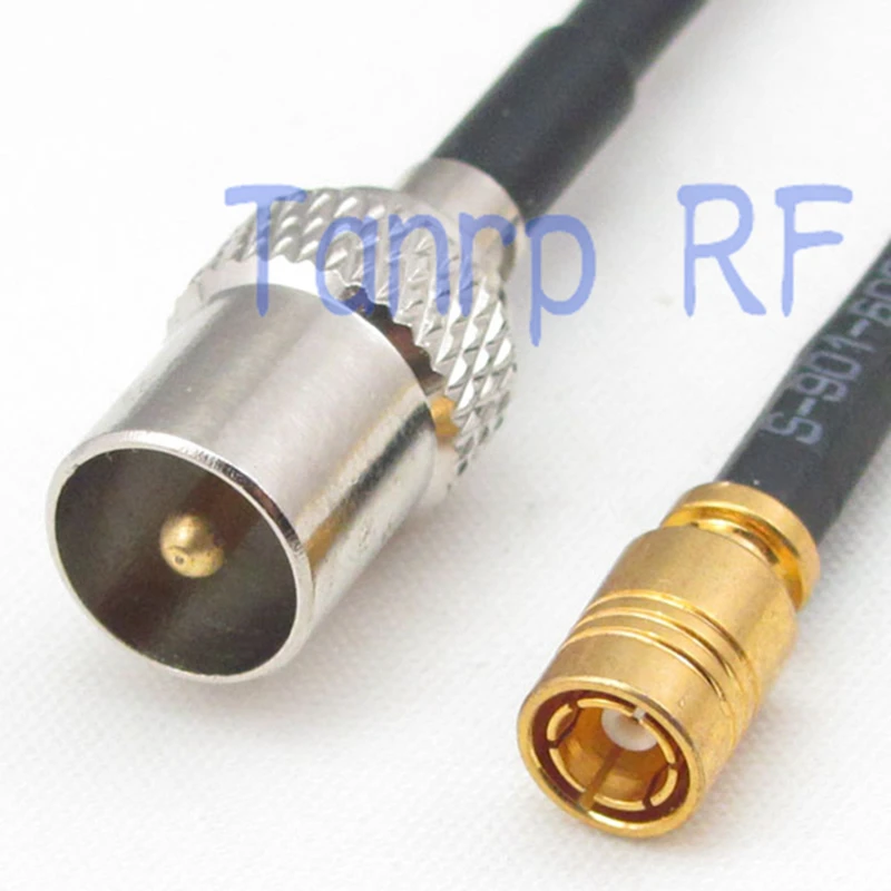 Коаксиальный удлинитель Pigtail 50 см RG174 кабель вилка 20 дюймов для телевизора