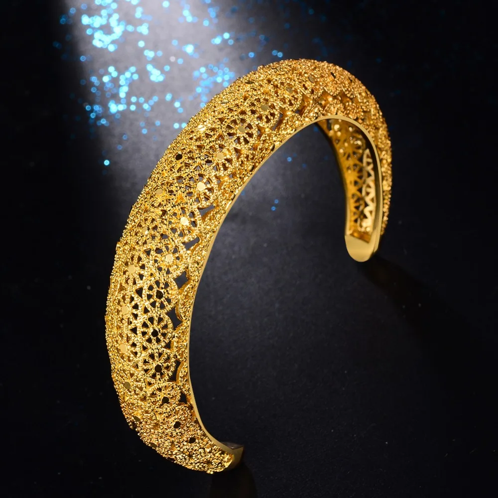 Золотистый этнический браслет WANDO для женщин Турция Ближний Восток/африканская