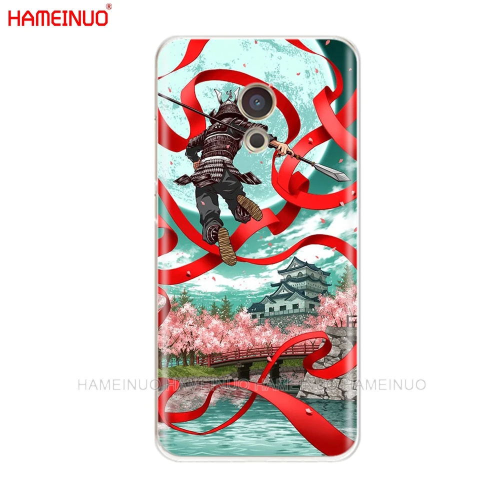 HAMEINUO самурая крышка чехол для телефона для Meizu M6 M5 M5S M2 M3 M3S MX4 MX5 MX6 PRO 6 5 U10 U20 note plus - Цвет: 90499