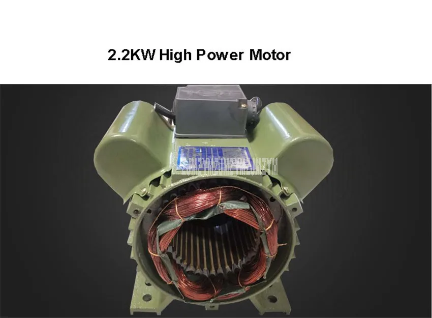2.2KW 1400r/мин Heavy Duty Коммерческая Автоматическая электрическая мясорубка машина мясорубка перец курица Скелет измельчитель костей 220V