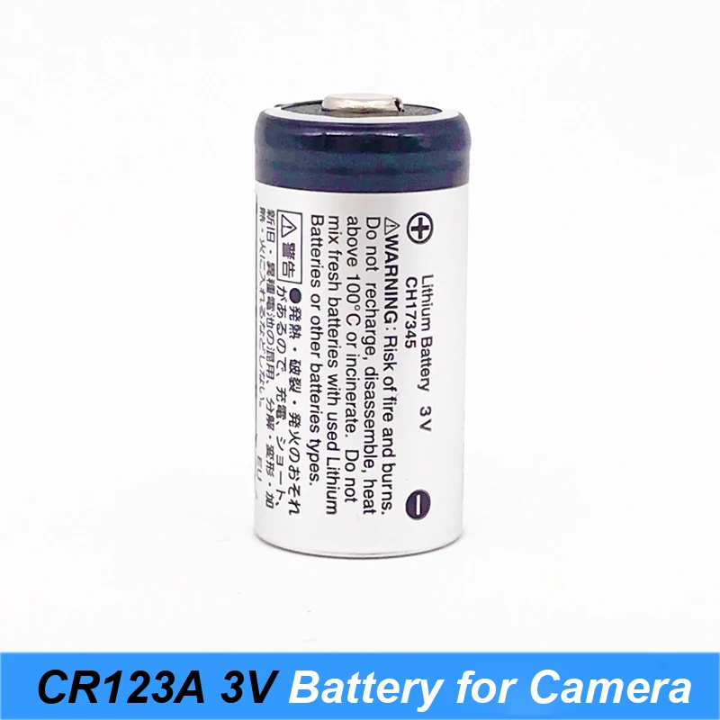 Turmera оригинальный 3 В cr123a литий 16340 Арло Камера Батарея CR123A CR17345 DL123A EL123A 123A |