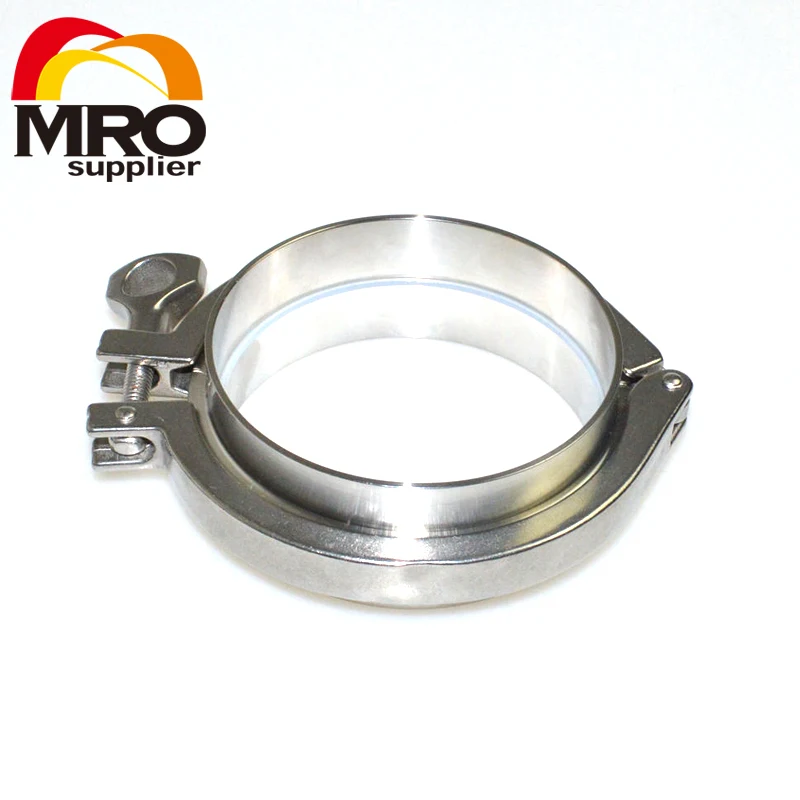 

1 Set 6'' 159MM OD Sanitary Pipe Weld Ferrule + Tri Clamp + Silicone Gasket Stainless Steel SS304 SWT-159