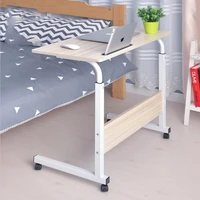 foldable computer table adjustable portable laptop desk 8040cm rotate laptop bed table can be lifted standing desk