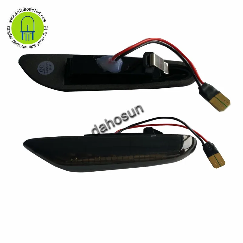 Sequential Flashing Design Amber LED Turn Signal Side Marker Light Compatible with BMW X3 E83 X 1 E84 E60 E82 E88 E46 E90 E91 E9 |