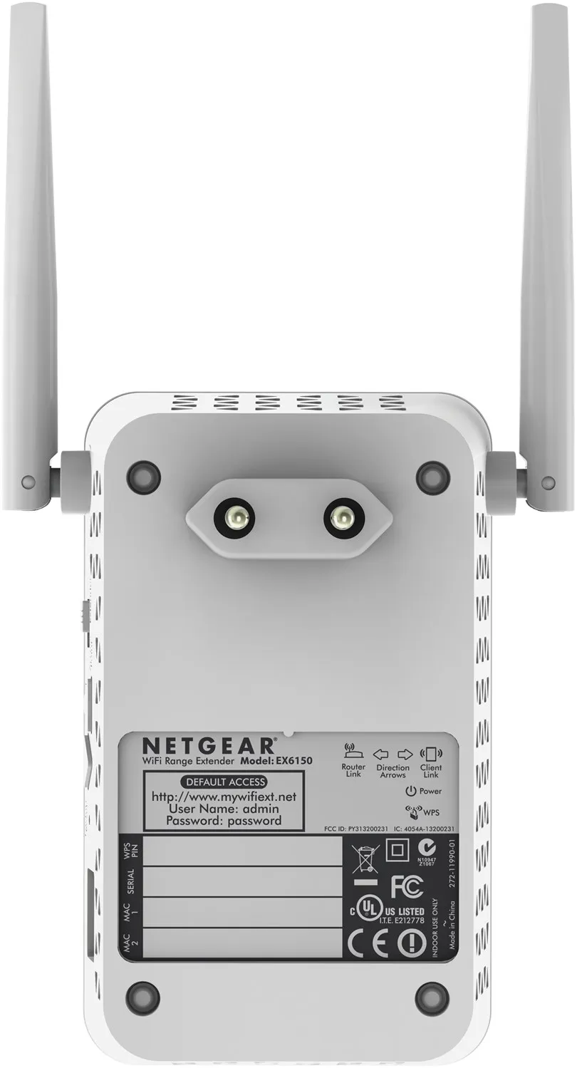 Netgear EX6150-100PES 1000 Мбит/с 10/100/1000Base-T (X) | Мобильные телефоны и аксессуары
