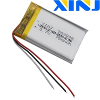 xinj 3 7v 750mah 3 wires thermistor lithium polymer li po battery 503048 for camera pda mid ipod bluetooth device dvd tv box