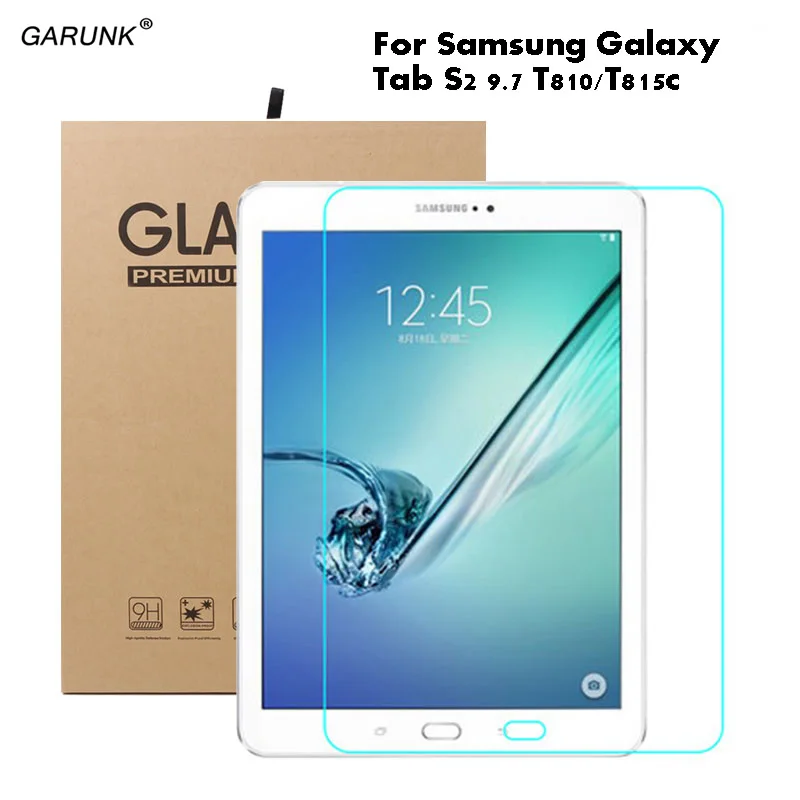 Закаленное стекло для Samsung Galaxy Tab S2 9 7 T810 T815C 0 3 мм 2.5D 9H Взрывозащищенная защитная
