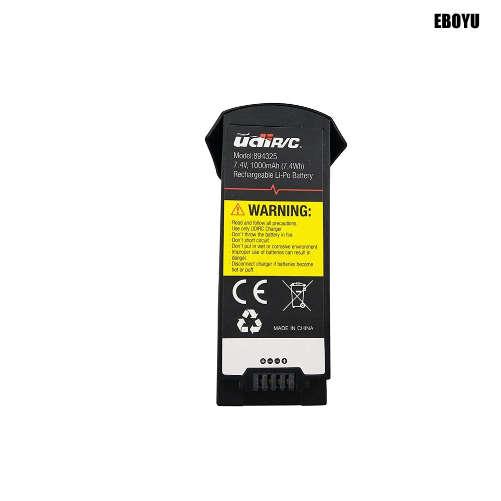 EBOYU Udi 7 4 V 1000mAh модульный дизайн Lipo батарея для UDI U818A PLUS U49W U49C AA818 RC Квадрокоптер