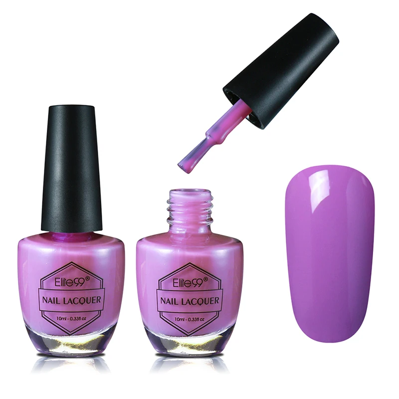 Elite99 10 мл Лак Для Ногтей Стойкий великолепный Vernis a Ongle Nagellak маникюрная эмаль для ногтей DIY - Цвет: 1410