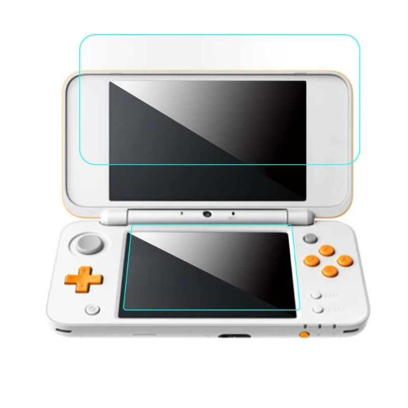 1 комплект закаленное стекло ЖК-экран протектор для Nintendo Новый 2DS XL/LL 2DSXL/2DSLL |