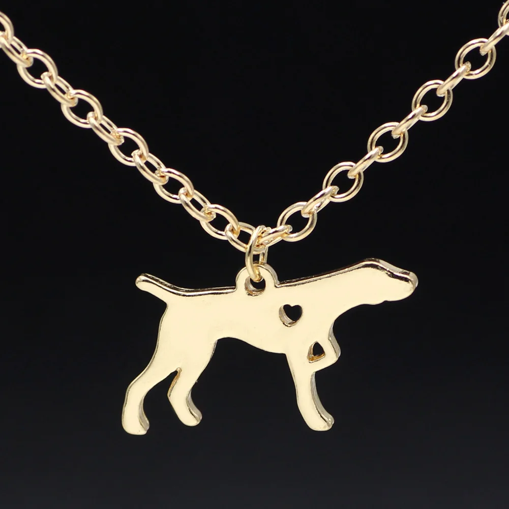 Пинкшер сердце кулон СОБАКА Мемориал ожерелья домашних животных и подвески