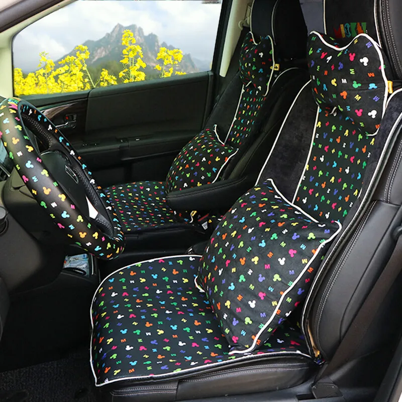 2017 Модный хлопковый бархатный универсальный чехол для автомобильных сидений|car