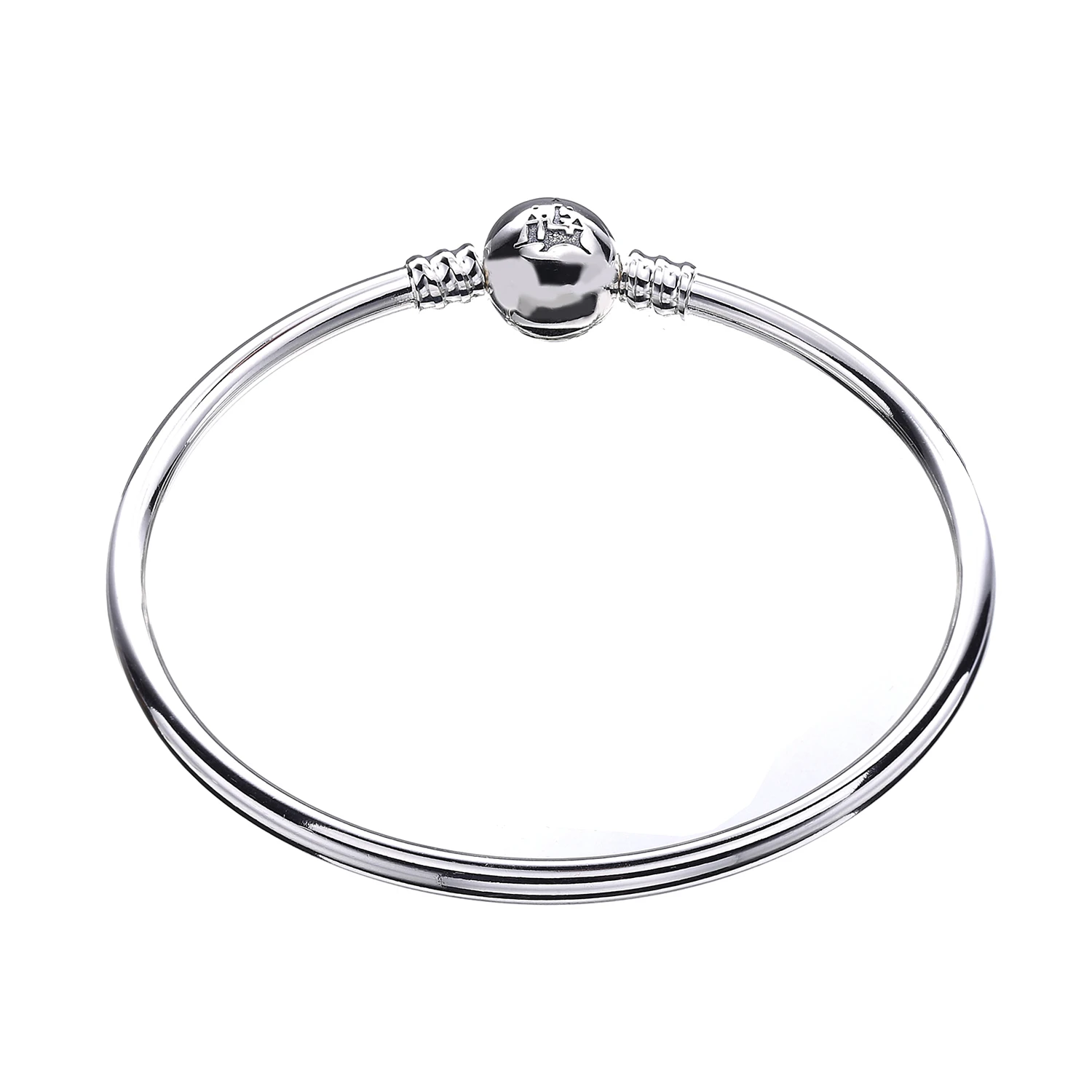 Ajax 925 Sterling Sliver Fit Original Pan Charms Bracelets Beads Basic Chain For Women Jewelry DIY Bangles