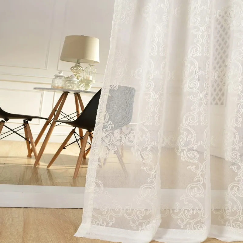 

Damask European Flocked Jacquard Curtains for Living Room Luxury Drapes Window Decoration Classical Shiny Velvet Bedroom Panel