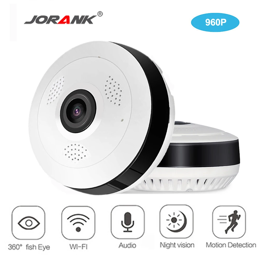 Wi fi мини IP камера JORANK 360 градусов для домашней безопасности беспроводная