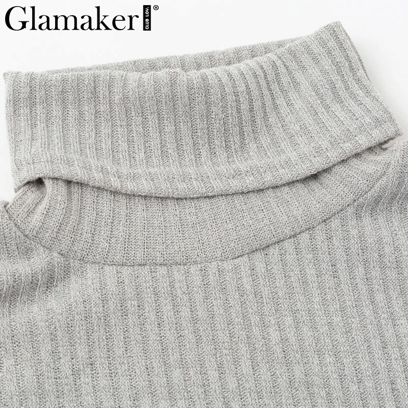 Женский Трикотажный боди Glamaker с высоким воротом и длинным рукавом| |