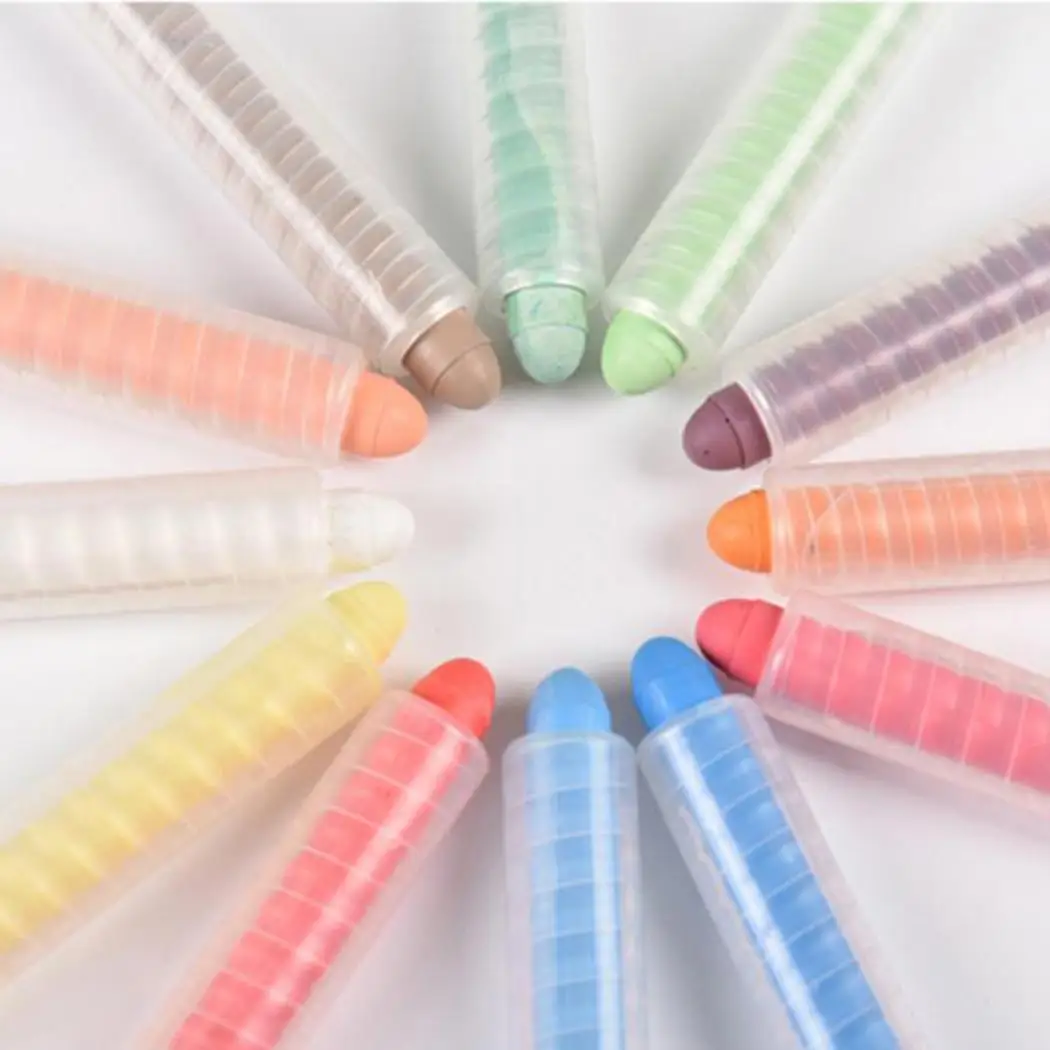 12 шт. экологически чистый мел водорастворимый для детей игрушки Защита