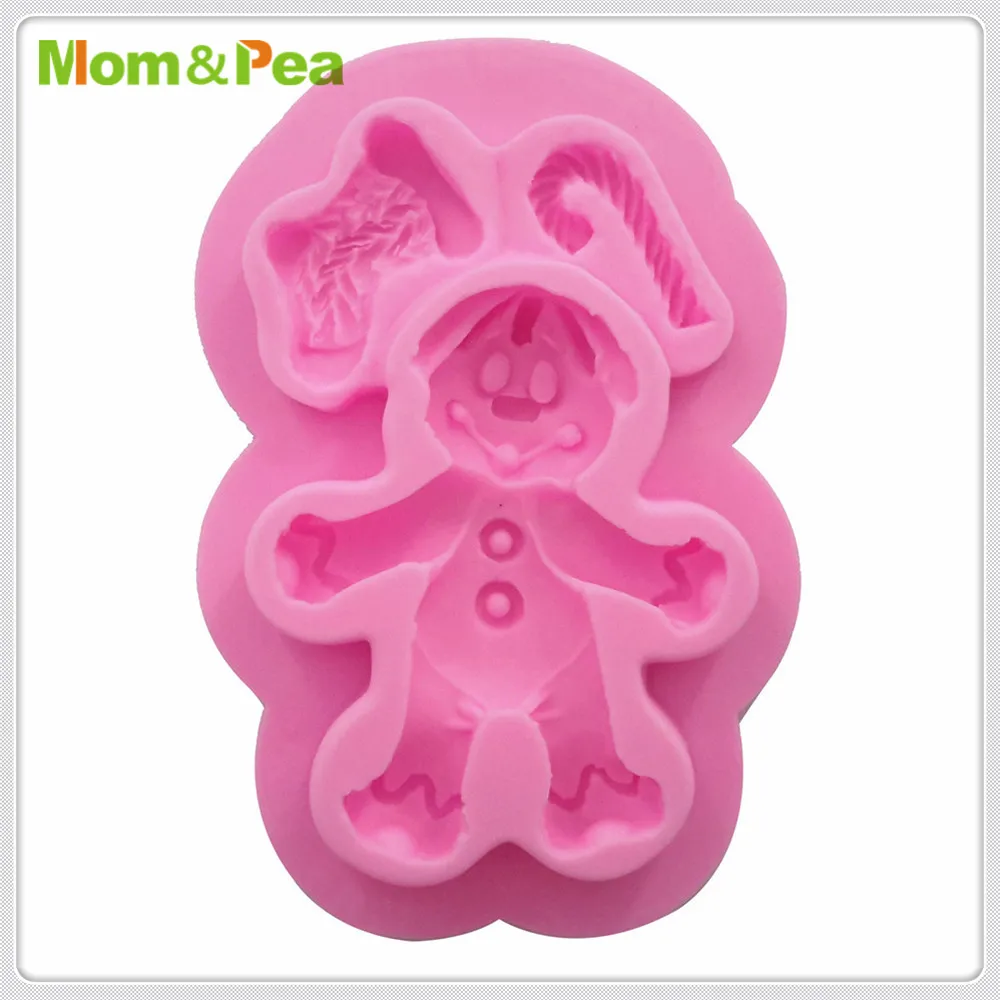 Mom & Pea MPA1826 силиконовая форма в форме имбирного человечка для украшения торта