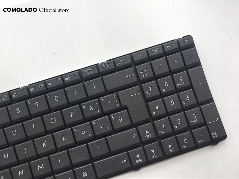 Это итальянская клавиатура для ASUS N53 K54C K54L K54LY X54C X54L X54LY K55D K55N N53T IT Layout|Клавиатуры