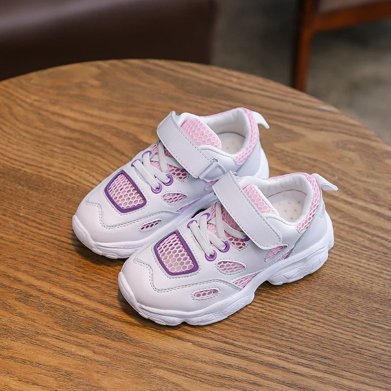 Удобные детские кроссовки обувь для девочек и мальчиков спортивные сандалии