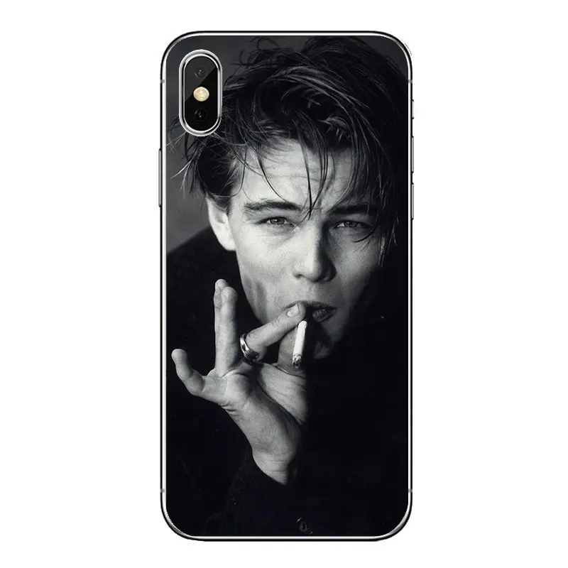 Phone Skin Case Leonardo Dicaprio Young White Swan Portrait For Huawei P20 Lite Nova 2i 3i 3 GR3 Y6 Pro Y7 Y8 Y9 Prime 2018 2019 |